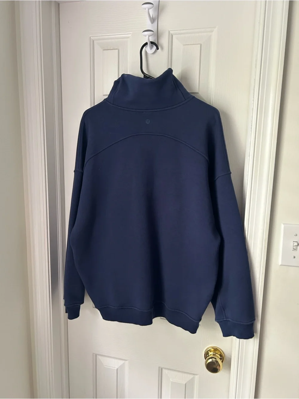 lululemon athletica Navy Quarter-Zip Pullover